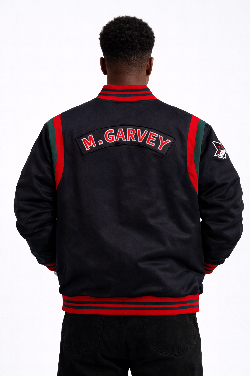 Garvey Black Stars Warm Up Jacket