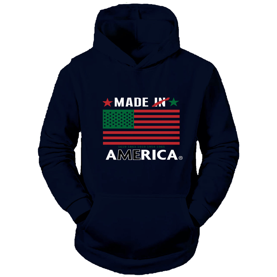 A spin off of the traditional "Made in America" stamp used for many years. In recognition of the (