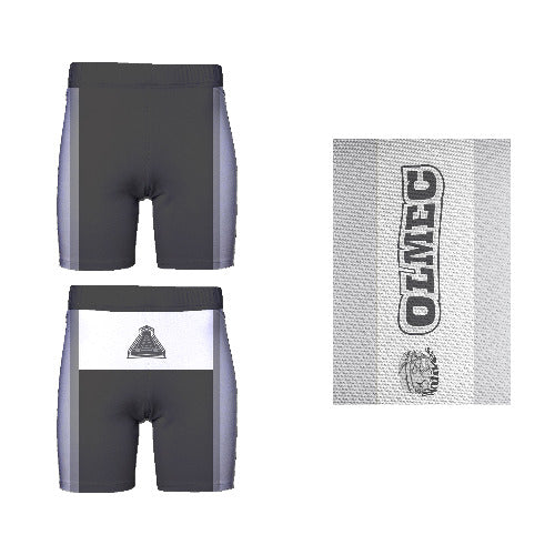 Olmec natives biker shorts
