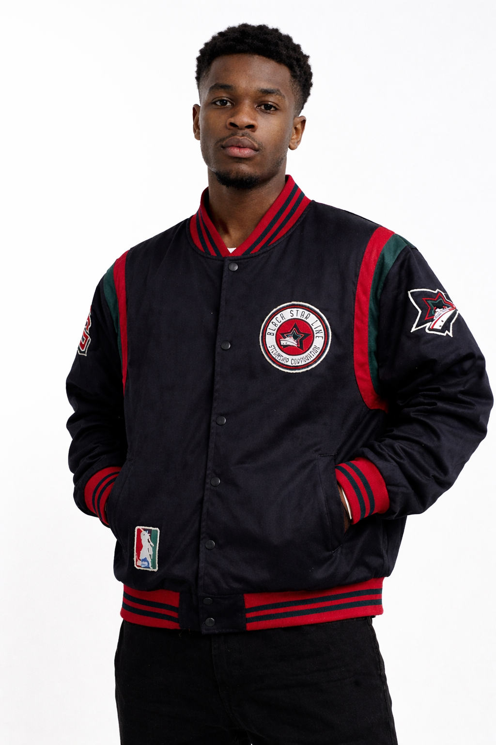 Garvey Black Stars Warm Up Jacket