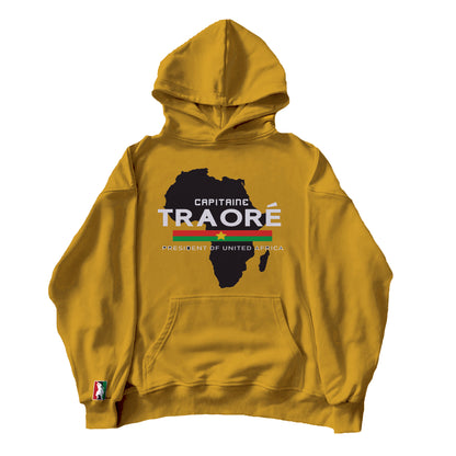 CAPITAINE TRAORE PRESIDENT OF UNITED AFRICA Hoodie