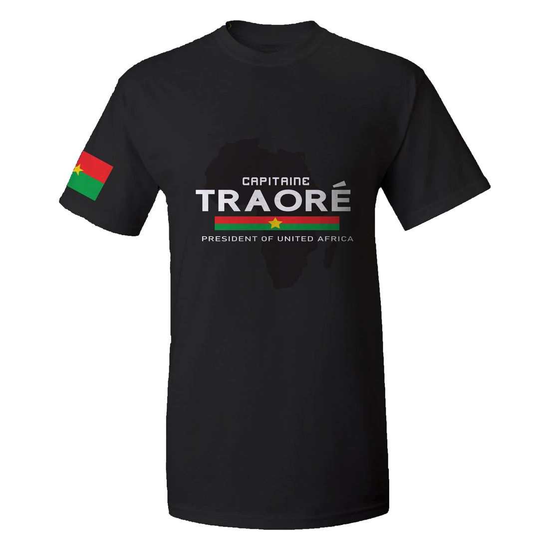 CAPITAINE TRAORE PRESIDENT OF UNITED AFRICA Tee