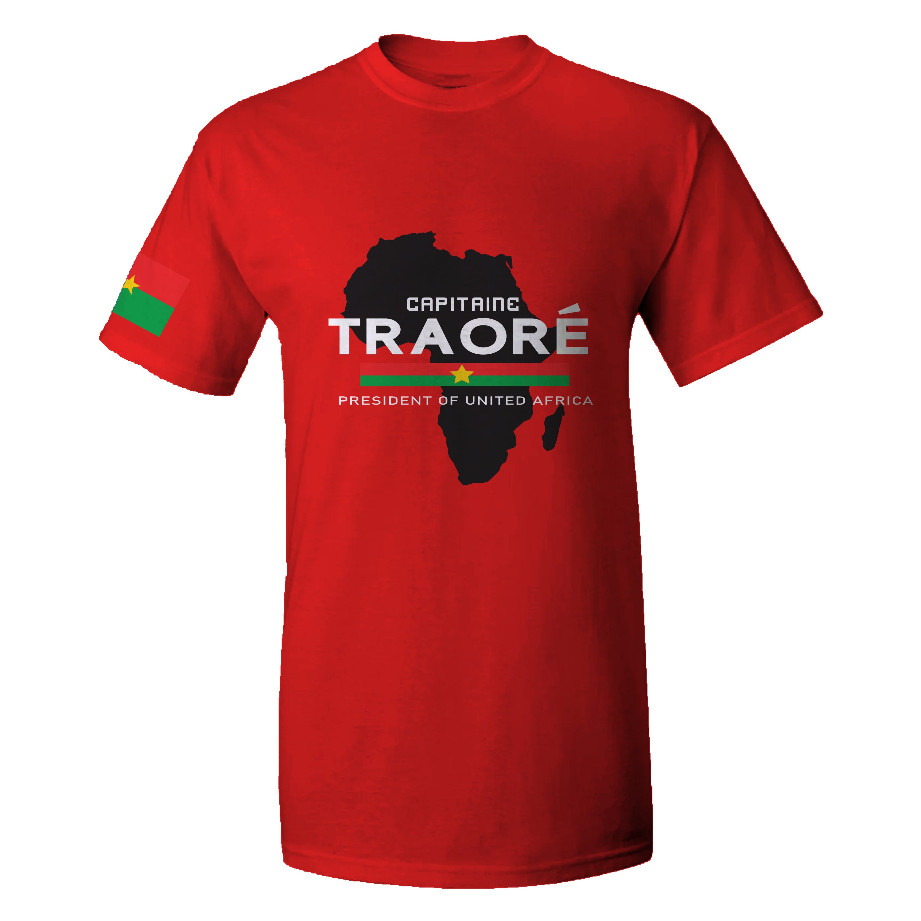 CAPITAINE TRAORE PRESIDENT OF UNITED AFRICA Tee
