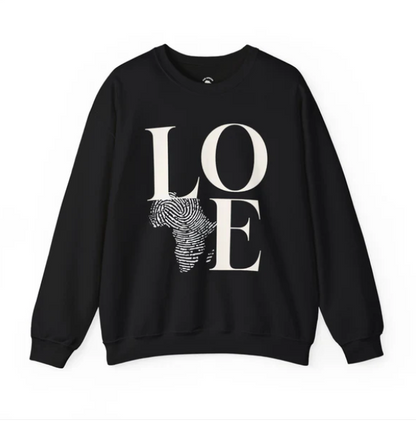 Love Africa Crew Neck Sweater