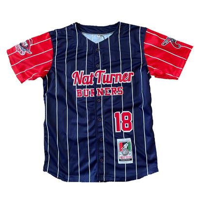 Nat Turners Burners Baseball Jersey